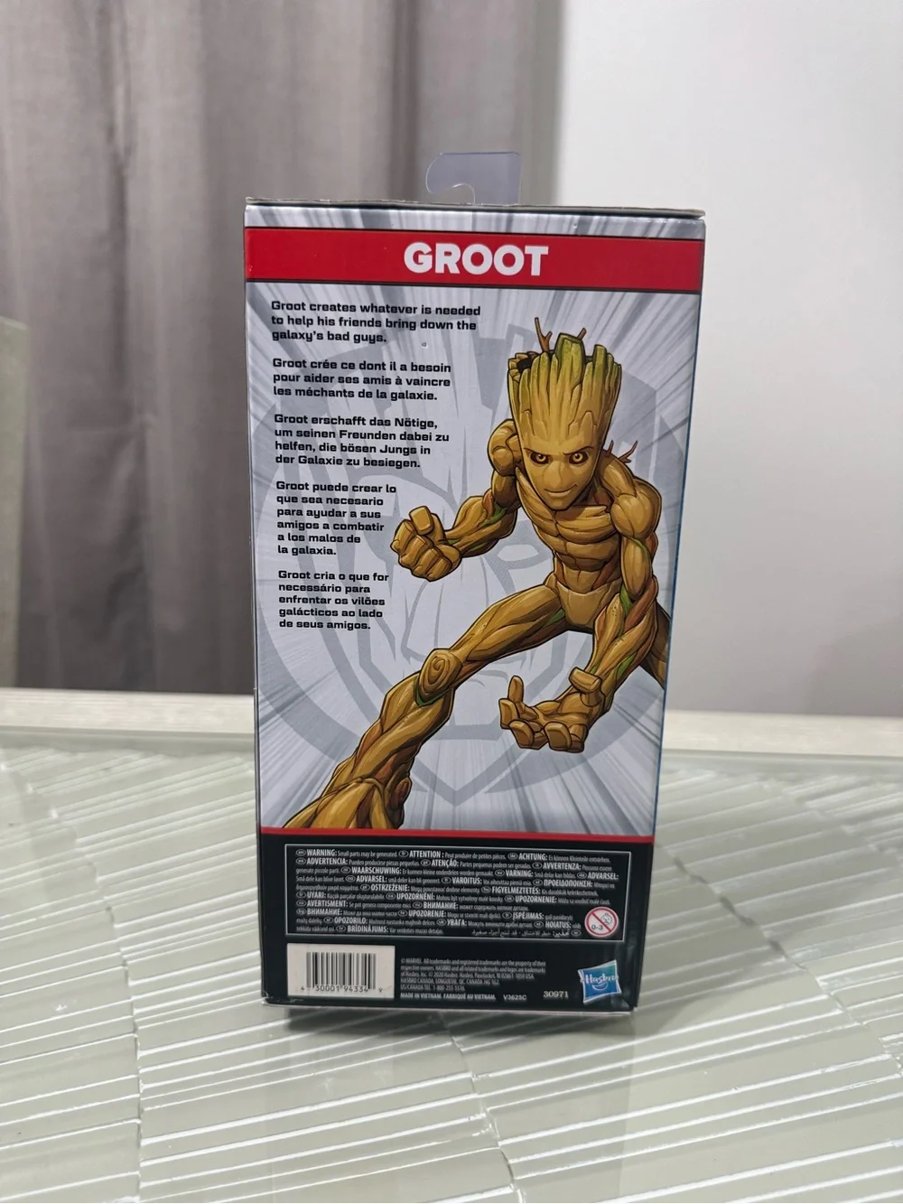 Marvel Groot Action Figure - Tan & Green